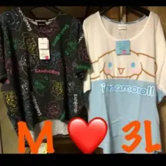 再値下❤︎即購入OK Sanrio ❤︎ キャラクター ビッグTシャツ