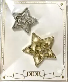 dior 星ヘアピン　3セット　計6個