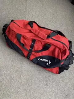 ONEILL ボストンバッグ 赤黒 約80cm