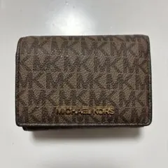 MICHAEL KORS 三つ折り財布 モノグラム