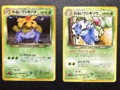 【旧裏】わるいフシギバナ・わるいフシギソウ セット トレーナーズVol.10付録 旧裏 わるいフシギバナ・わるいフシギソウ セット トレーナーズVol.10