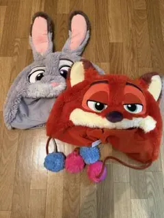 ファンキャップ 2個セット ニック＆ジュディ ディズニー ズートピア2
