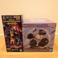 ワンピース ワールドコレクタブルフィギュア カイドウ ルフィ ギア5のサムネイル