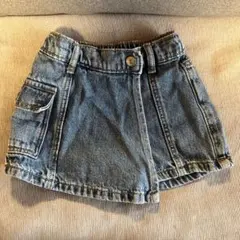 ZARAデニムショートパンツ 1歳、2歳 女の子