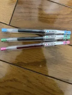 新品 廃盤 PILOT パイロット ハイテックC 蛍光カラー 5色 ボールペン