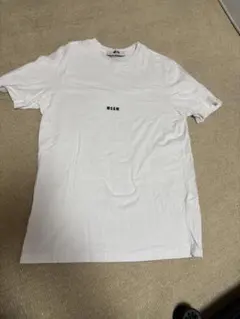 早い方勝ち　MSGM ロゴ Tシャツ ホワイト　オーバーサイズのサムネイル