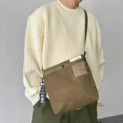 美品　WEEKEND(ER) MESH&SHOULDER BAG coyote