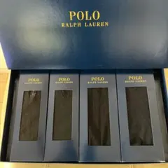 Polo Ralph Lauren ソックス ブラック3足+ネイビー1足セット