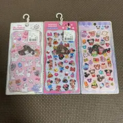 ディズニー プチドロップステッカー マリー ミニー カップケーキ プチドロ