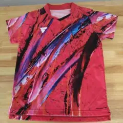 VICTAS 卓球ウェア V-OGS418 Sサイズ レッド