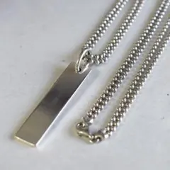 22g！GUCCI プレート ネックレス シルバーカラーs925 - メルカリ