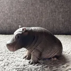 【廃盤・希少】シュライヒ Schleich カバ（仔） フィギュア 14682のサムネイル