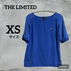 THE LIMITED 青色 五分袖 Tシャツ XS