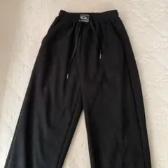 コーディロイのブラック暖パンです♡裏モコモコ♡