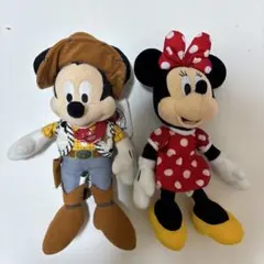 海外 ミッキー＆ミニー ぬいぐるみセット
