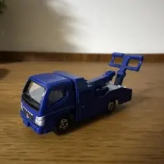 【非売品】トミカ 三菱ふそう キャンター レッカー車 青 底面型番なし 希少