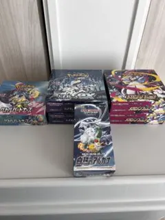 【新品・未開封・全シュリンク付】ポケモンカードゲーム拡張パック　6個セット