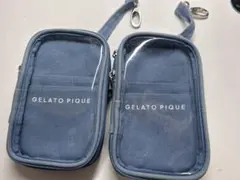 GELATO PIQUE キャリーポーチ 2個セット