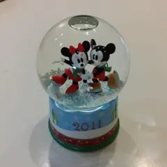 ミッキーマウス&ミニーマウス　クリスマス　スノーグローブ