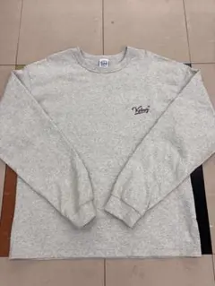 Keboz グレー S ロングスリーブ スウェットシャツ