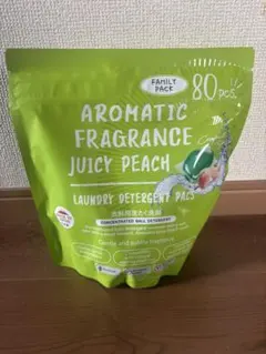 洗剤大容量　アロマティック　ウォッシュジェル　ジェルボール　JUICYPEACHのサムネイル