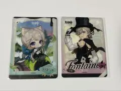 ローソン 原神 オリジナルクリアカード 2枚セット リネ リネット