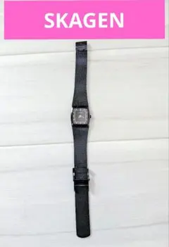 【電池切れ】SKAGEN スカーゲン 腕時計 380XSMM1 スクエアのサムネイル