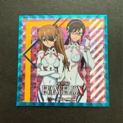 エヴァンゲリオン トレーディングステッカー アスカ＆マリ