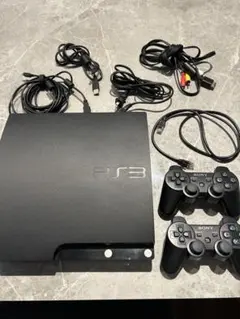 PS3 CECH-2000A 本体 コントローラー2個付き