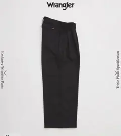 Wrangler 別注 3タック ランチャー ドレススラックス ブラックL - メルカリ