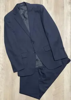美品】SUIT SELECT ネイビースーツ上下 Y5 - メルカリ