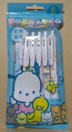 ポチャッコ ボールペン 6本セット
