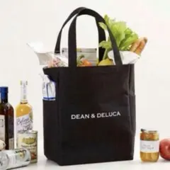 完売　DEAN&DELUCA 大きめトートバッグ デリバッグ　黒ブラック無印良品