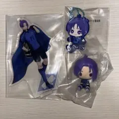 ブルーロック 一番くじ 御影玲王 アクスタ ラバスト ちょこのっこフィギュア