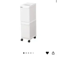 トンボ ユニード ゴミ箱 2段 分別 蓋を開けずにごみを捨てられる