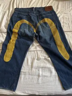 超ビッグサイズ　大黒　塩谷兄弟　EVISU PARIS 日本製　w40