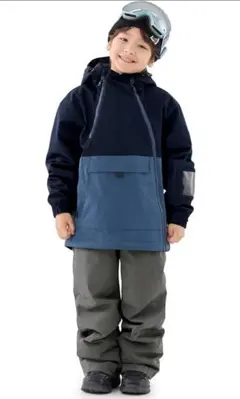 未使用 スキーウェア スキー服 上下セット 防寒着 キッズ 子供 160 グレー 未使用 スキーウェア スキー服 上下セット 防寒着 キッズ 子供 160