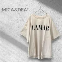 マイカアンドディール MICA&DEAL ロゴTシャツ 半袖 フリーサイズのサムネイル
