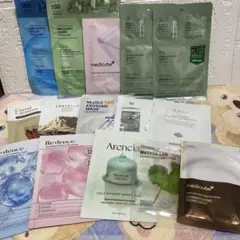 【新品】韓国 シートマスク ゲルマスク 14種 15枚セット