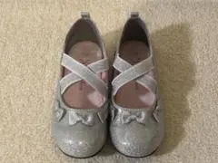 20センチ　シルバー　リボン