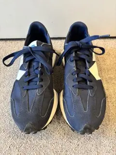 値下げ★NEW BALANCE★MS327CPD★ネービー色★25.5cm★中古のサムネイル
