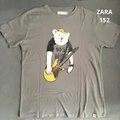 ZARA クマイラスト Tシャツ 152