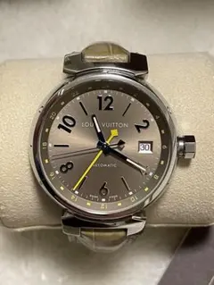 ルイ・ヴィトン　LOUIS VUITTON GMT 自動巻き 時計 ラバーベルト ルイ・ヴィトン LOUIS VUITTON GMT 自動巻き 時計 ラバーベルト - メルカリ