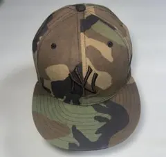 【希少】USA製 ニューエラ 59FIFTY ヤンキース 迷彩 7 5/8