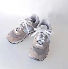 New Balance 574 スニーカー グレー レディース 23.5cmのサムネイル