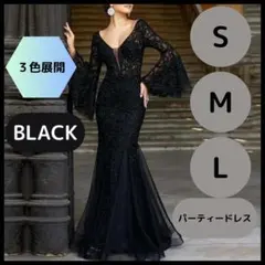 ワイドな袖口と総レースドレス☆