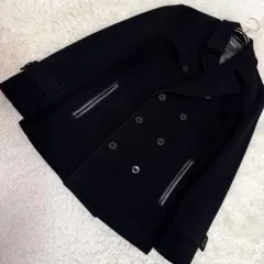 DKNY ピーコート ブラック XL カジュアル