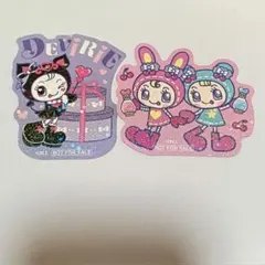 マツキヨ ココカラ ナルミヤ ホログラムステッカー ベリエちゃん デビリーちゃん