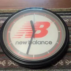 ★非売品《NB ニューバランス壁掛け時計　実動》レア　80s★のサムネイル