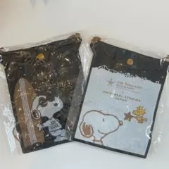 【新品未使用】スヌーピー　マルチパスケース　ビニールバッグ　ポーチ　USJ